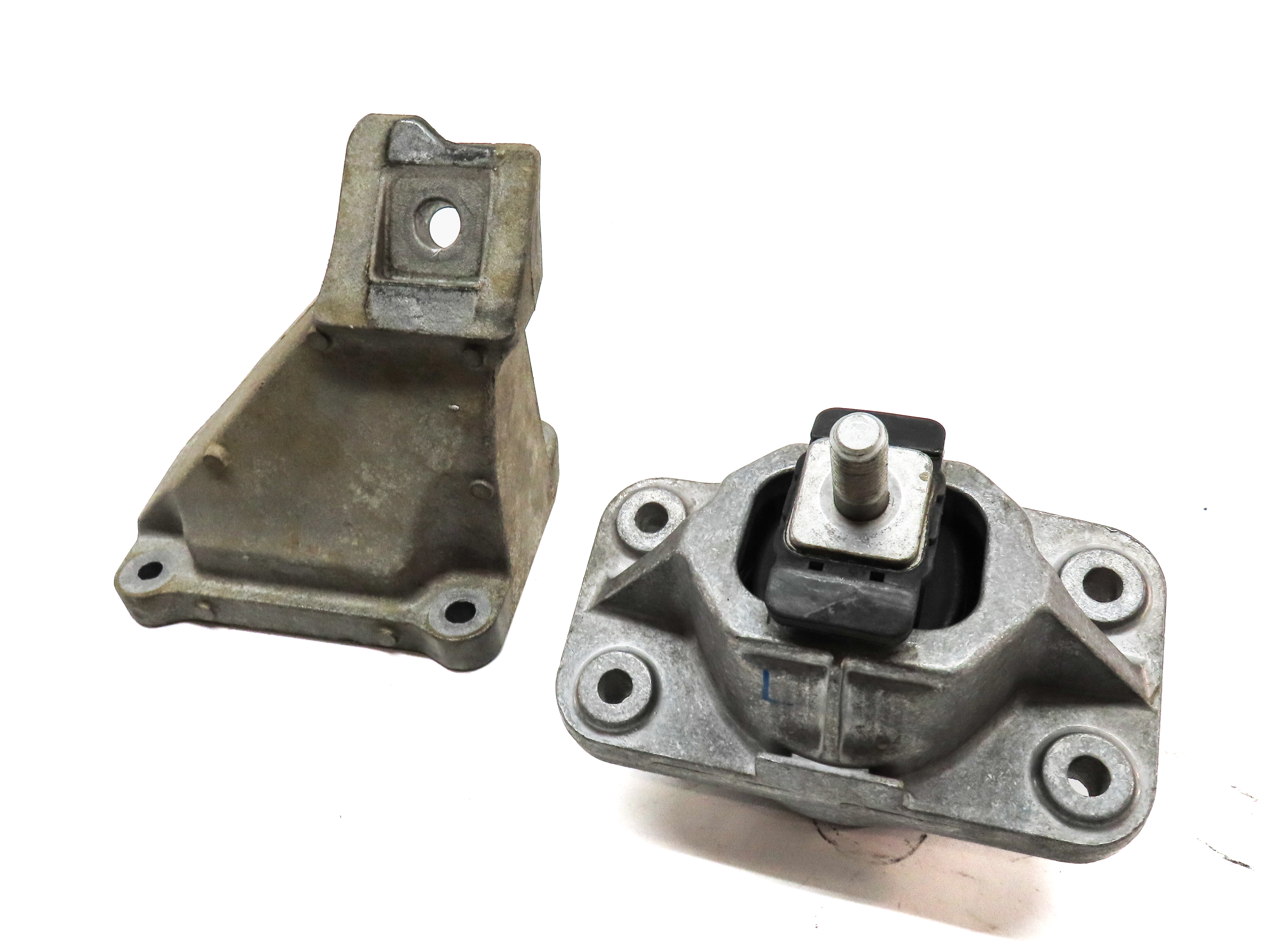 14 LAND RANGE ROVER L405 5.0L SUPER LEFT DRIVER ENGINE MOTOR MOUNT BRACKET SET/2 — exact item pictured